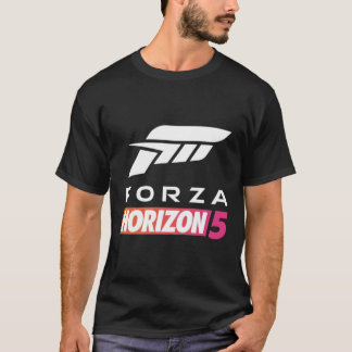Forza Horizon 5 Logo White - True 4k Premium-T-Shi T-shirt