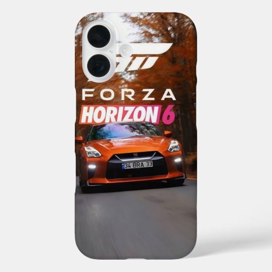 Forza Horizon 6 iPhone 16 hoesje (Achterkant)