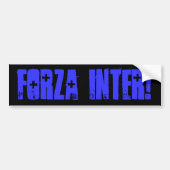 Forza Inter. Bumpersticker (Voorkant)