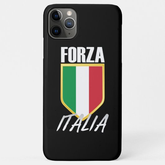 Forza Italia Italiaanse vlag Case-Mate iPhone Case (Achterkant)