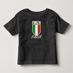 Forza Italia Italiaanse vlag Kinder Shirts