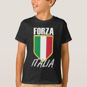 Forza Italia Italiaanse vlag T-shirt