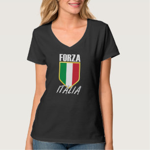 Forza Italia Italiaanse vlag T-shirt