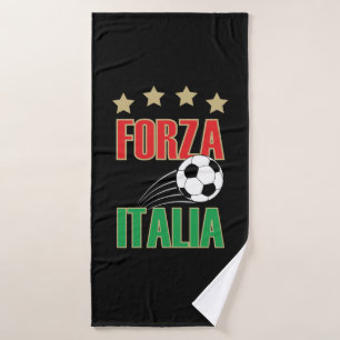 Forza Italia Italië Football voetbal Badhanddoek