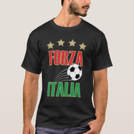 Forza Italia Italië Football voetbal T-shirt