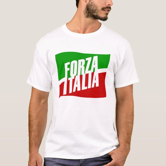Forza Italia T-shirt (Voorkant)