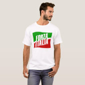 Forza Italia T-shirt (Voorkant volledig)