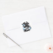 Forza Lazio Ronde Sticker (Envelop)