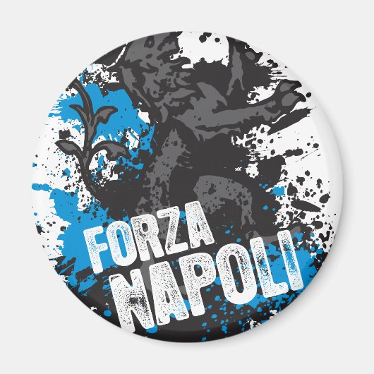 Forza Napoli Magneet (Voorkant)