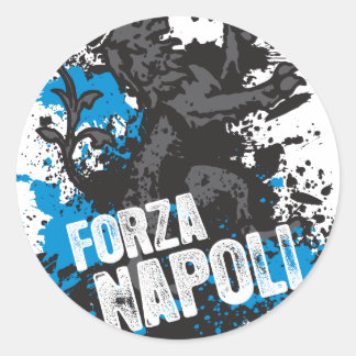 Forza Napoli Ronde Sticker