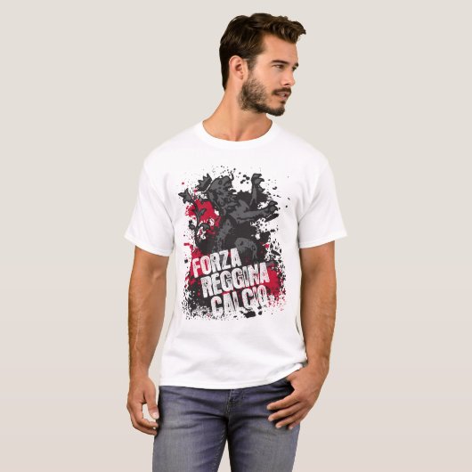 Forza Reggina Calcio t-shirt (Voorkant volledig)
