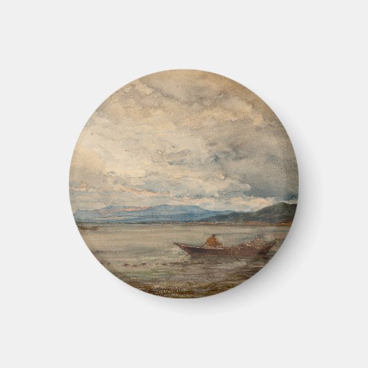 Fos, Environs de Martigues – Félix Ziem Magneet (Voorkant)