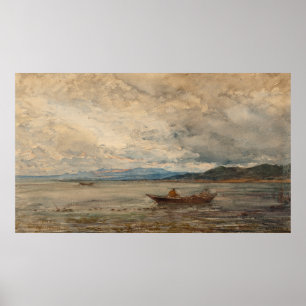 Fos, Environs de Martigues – Félix Ziem Poster