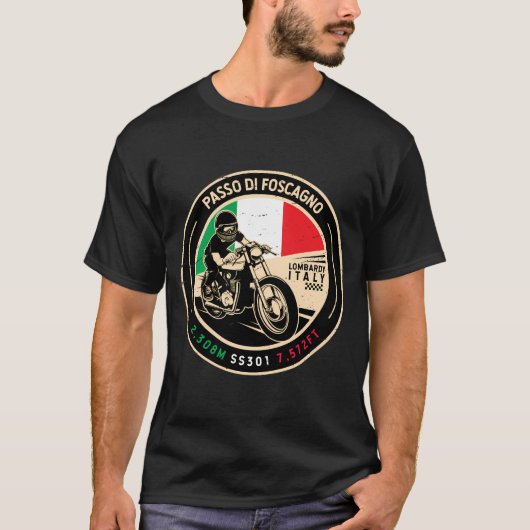 Foscagno Pass T-shirt (Voorkant)