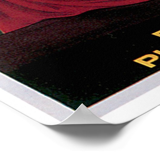 Foscao  chocolade Drink en kunst Poster (Hoek)