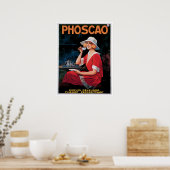 Foscao  chocolade Drink en kunst Poster (Keuken)
