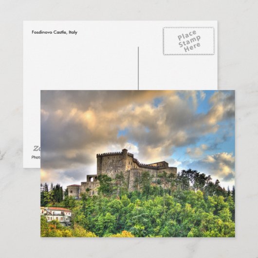Fosdinovo Castle Briefkaart (Voorkant / Achterkant)