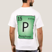 Fosfor (P) Element T-Shirt (Achterkant)