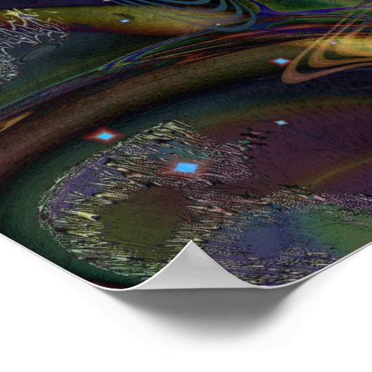 Fosforescentie Poster (Hoek)