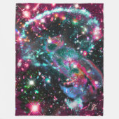 Fosforescentie Star Field Fleece Blanket (Voorkant)