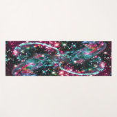 Fosforescentie Star Field Yoga Mat (Voorkant (horizontaal))