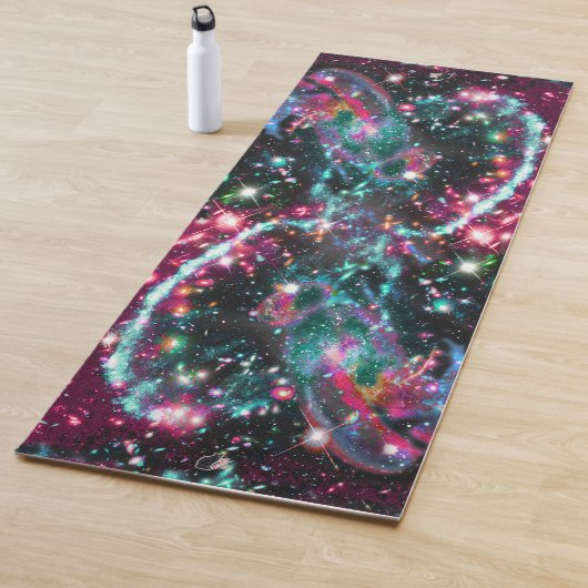 Fosforescentie Star Field Yoga Mat (In situ)