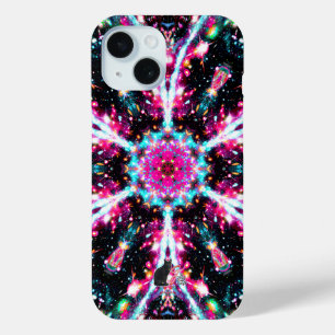 Fosforescentie Stellar Kaleid iPhone 15 Case