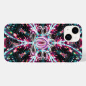 Fosforescentie Zen Lotus Case-Mate iPhone Case (Achterkant (horizontaal))