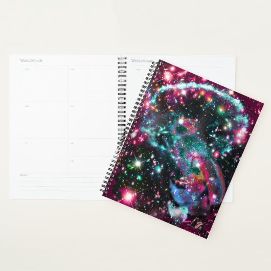 Fosforescerend sterrenveld planner (Display)