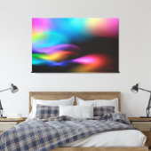 Fosforhoudend titeroxide canvas afdruk (Insitu (Slaapkamer))