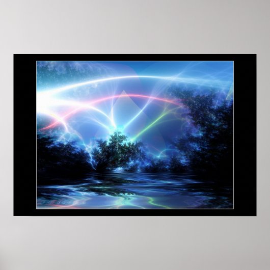 Fosfornacht Poster (Voorkant)