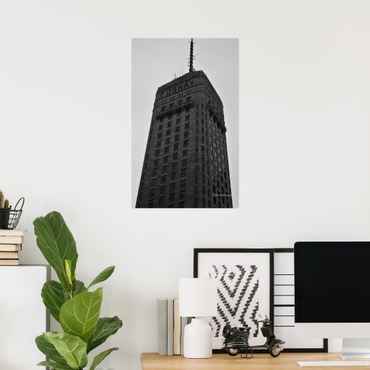 Foshay Tower, Minneapolis, MN Poster (Thuiskantoor)