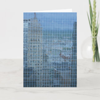 "Foshay Tower Reflection" Gefeliciteerd Kaart