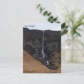 Foss á Siðu, Zuid-IJsland Briefkaart (Staand voorkant)