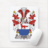 Foss Family Crest Muismat (Met muis)