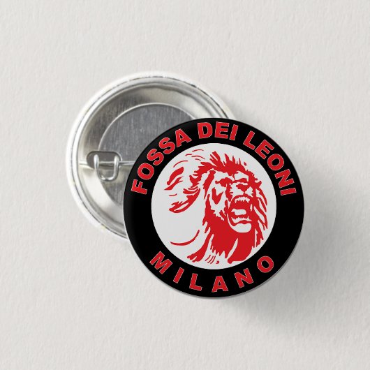 Fossa Dei Leoni - Milaan - Italië Ronde Button 3,2 Cm (Voorkant /achterkant)