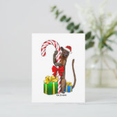 Fossa - kerstkaart (Staand voorkant)