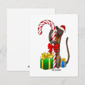 Fossa - kerstkaart (Voorkant / Achterkant)