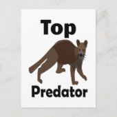 Fossa Madagaskar Roofdier Top Predator Briefkaart (Voorkant)
