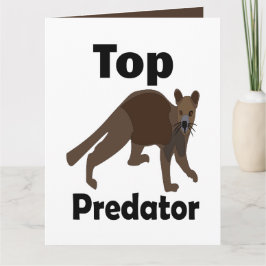 Fossa Madagaskar Roofdier Top Predator Kaart