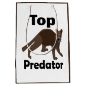 Fossa Madagaskar Roofdier Top Predator Medium Cadeauzakje (Voorkant)