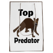 Fossa Madagaskar Roofdier Top Predator Medium Cadeauzakje (Achterkant)