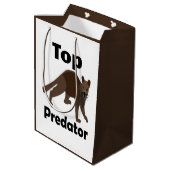 Fossa Madagaskar Roofdier Top Predator Medium Cadeauzakje (Achterkant Gekanteld)