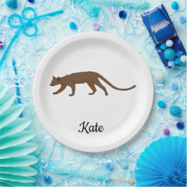 Fossa Papieren Bordje