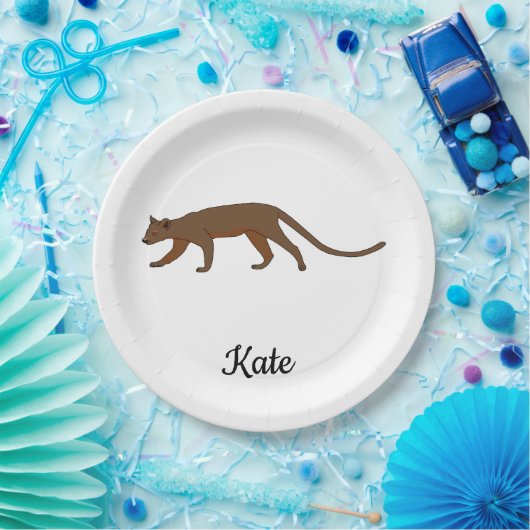 Fossa Papieren Bordje (Feest)