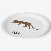 Fossa Papieren Bordje (Gekanteld)