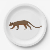 Fossa Papieren Bordje (Voorkant)