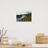 Fossarrett-waterval, IJsland Poster (Keuken)