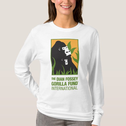 Fossey Fund Logo LS T-shirt (Voorkant)