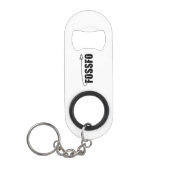 FOSSFO Sleutelhanger flesopener Mini Flessenopener (Voorkant)